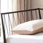 Struttura del divano letto in metallo bronzato per materasso di circa 97 × 191 cm