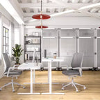 Scaffale a 5 ripiani in filo di acciaio, 91,4 cm L × 35,6 cm P × 193 cm A, 136,1 kg per ripiano, certificato NSF, con ruote e piedini di livellamento