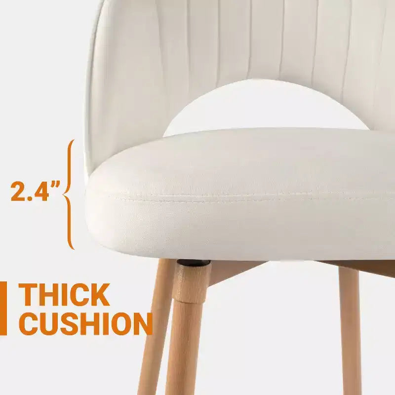 Sgabelli da bar girevoli in velluto ad altezza bancone con schienale curvo e gambe effetto legno, set da 3, seduta 44,5L x 40P cm