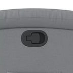 Poltrona Reclinabile Power Lift per Anziani, Tessuto Grigio Chiaro, Assistenza Elettrica alla Posizione Eretta, Reclinazione Manuale, Tasca Laterale, Telaio Robusto