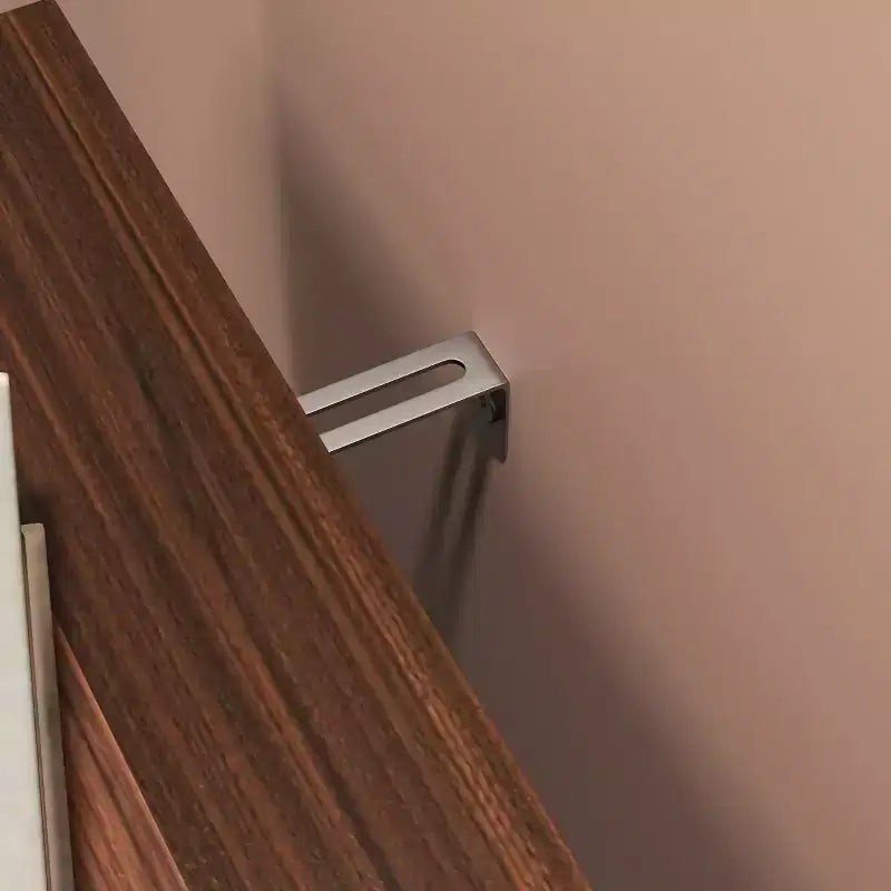 Scarpiera a 4 ripiani con 1 cassetto e 2 ante, ripiani regolabili, mobile contenitore indipendente in MDF per ingresso, 100 A x 80 L x 40 P cm