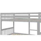 Letto a Castello in Legno per Due ca. 97 × 191 cm Materassi con Letto Estraibile